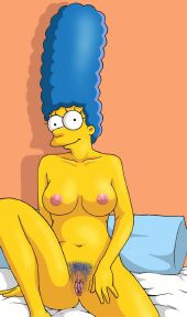 Nahá Marge Simpsonova. Fotka - 35